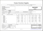 Printed Invoice